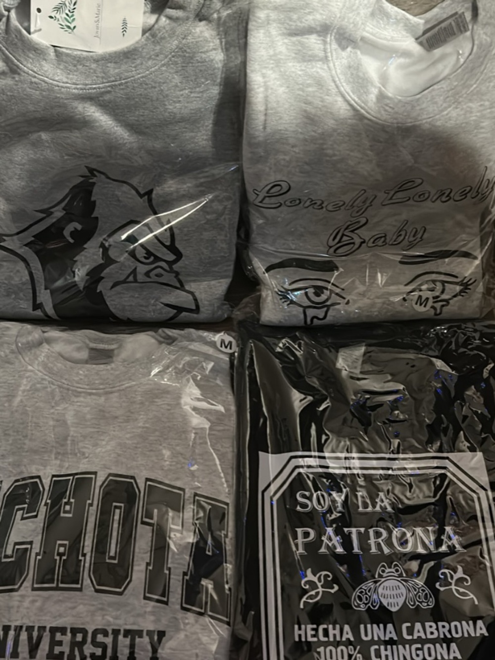 Custom T Shirts and hoodies